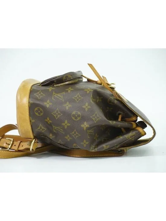 Louis Vuitton Montsouris MM Rucksack Sac Backpack Monogram Brown - Picture 4 of 9